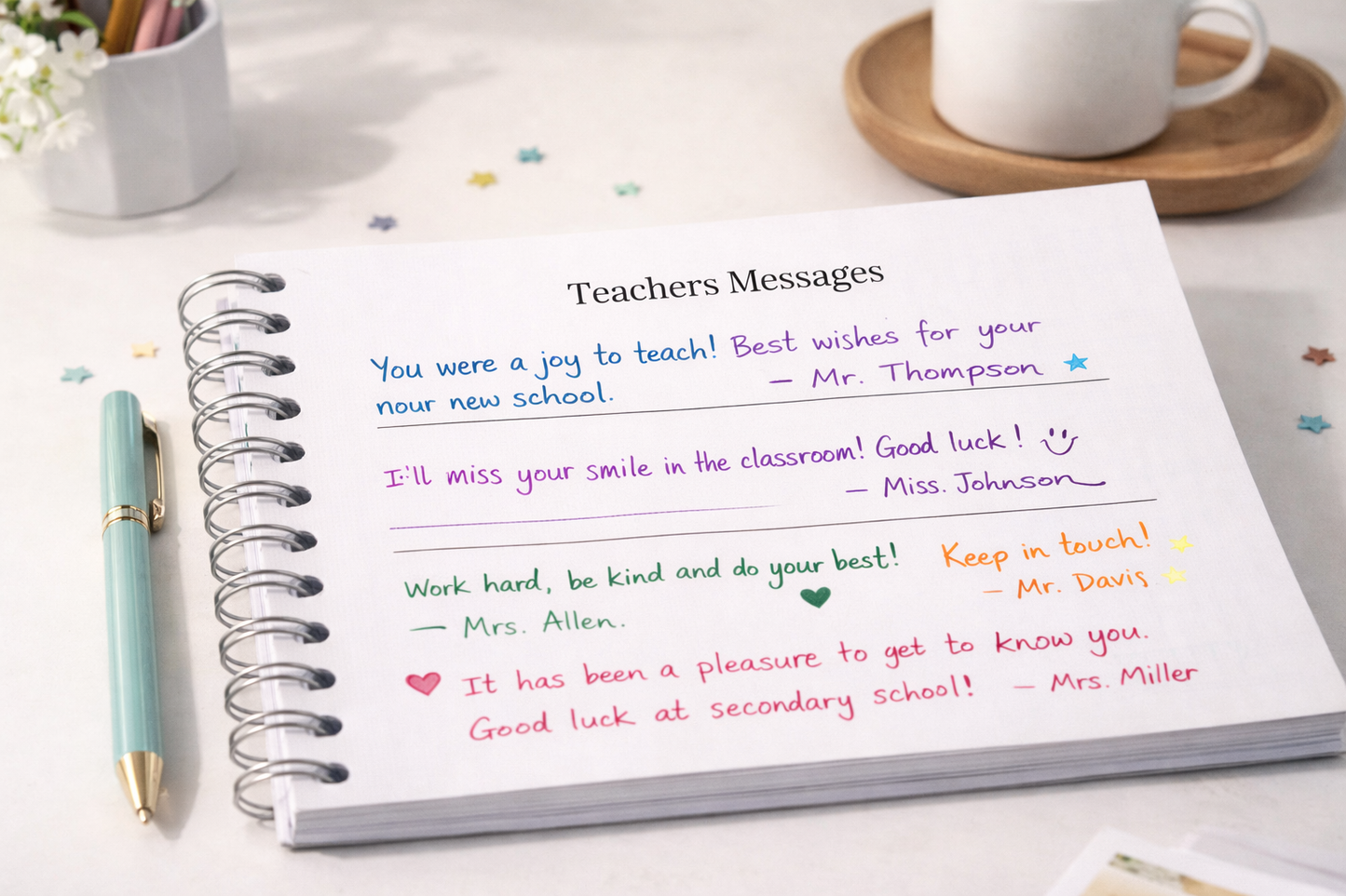 Primary School Leavers Memory Book | School Keepsake Notebook | Leavers 2026 Memory Journal | End of School Gift
