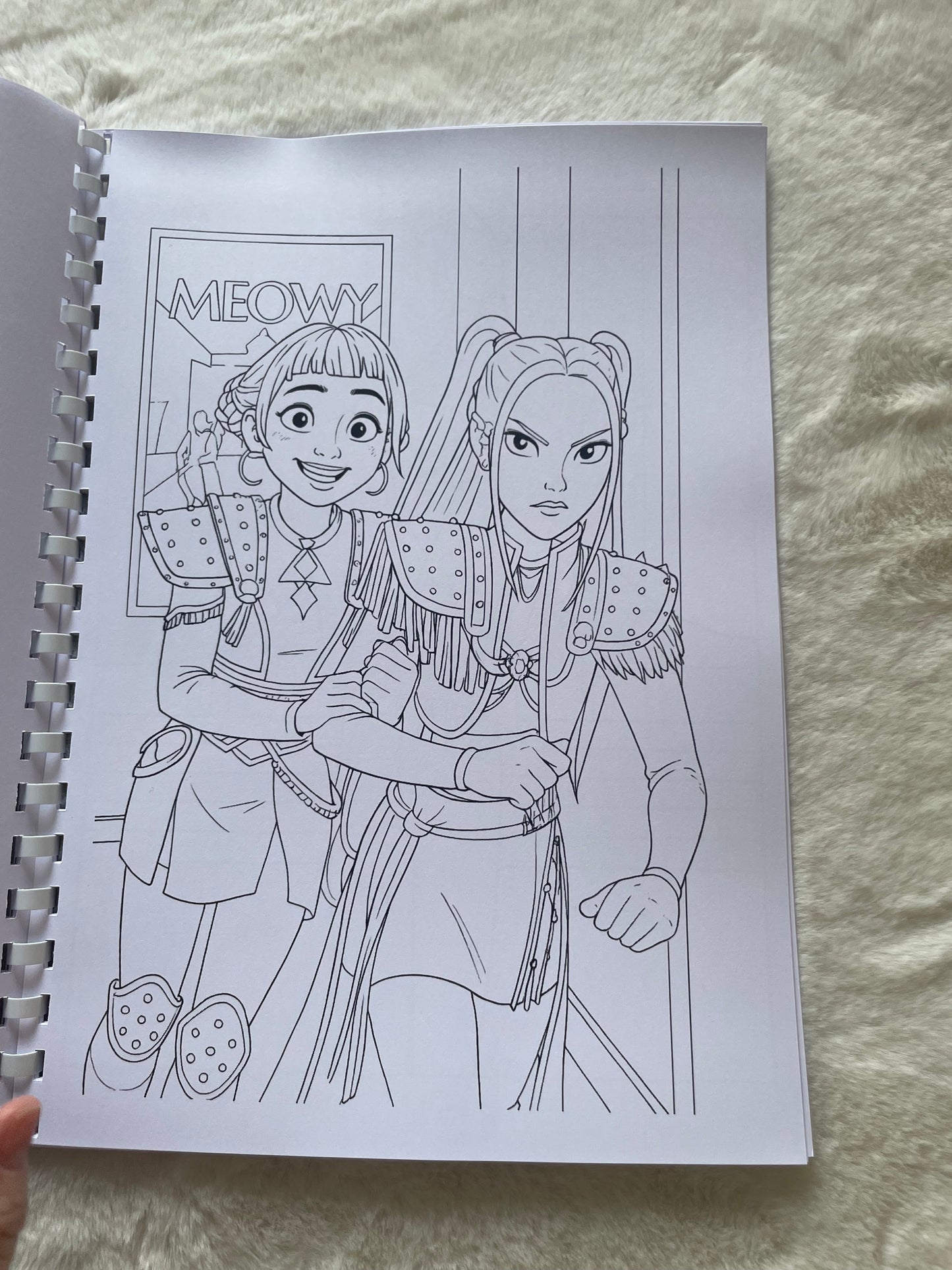 K-Pop Aesthetic Colouring Book
