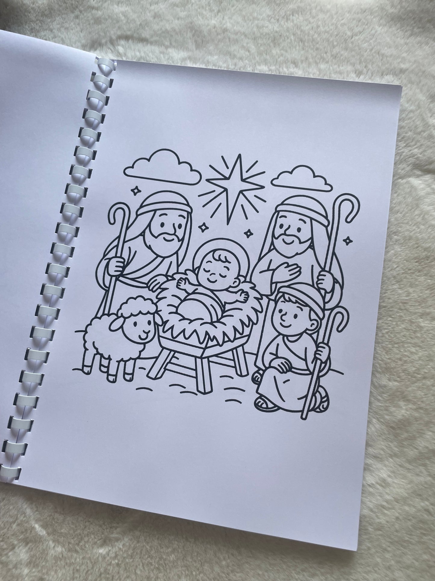 The Nativity Story Colouring Book