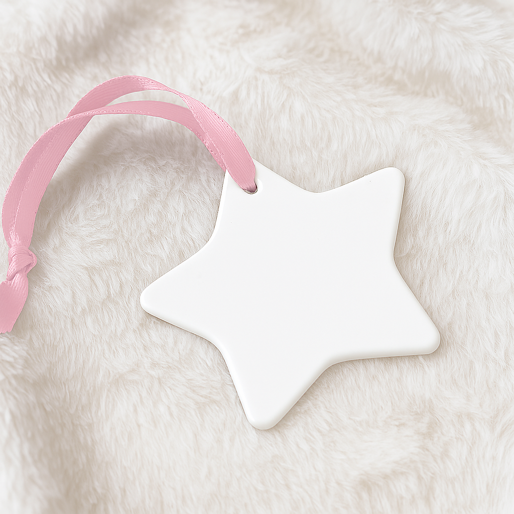 Personalised Baby's First Christmas Ornament 2025: Ceramic Keepsake