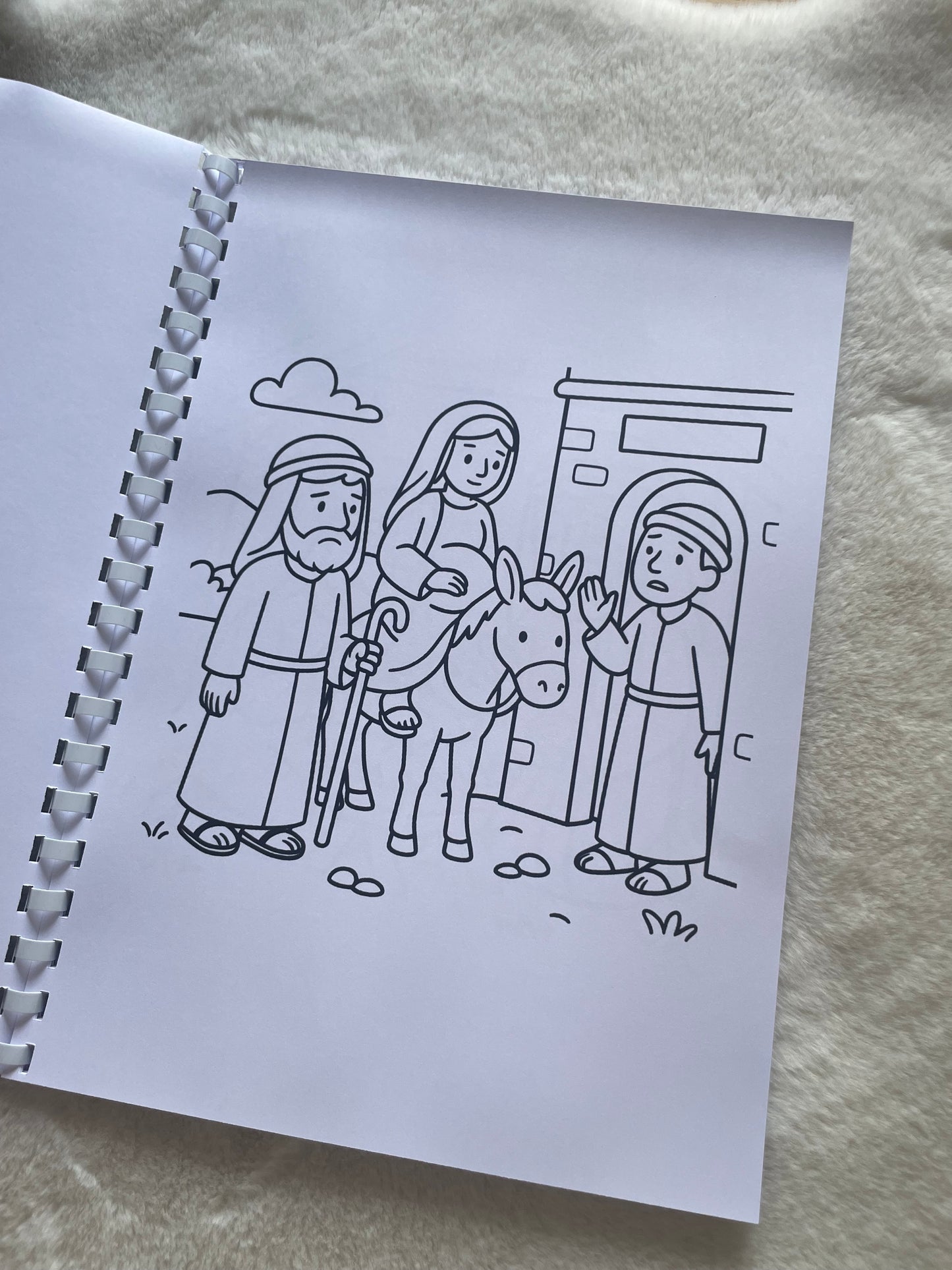 The Nativity Story Colouring Book