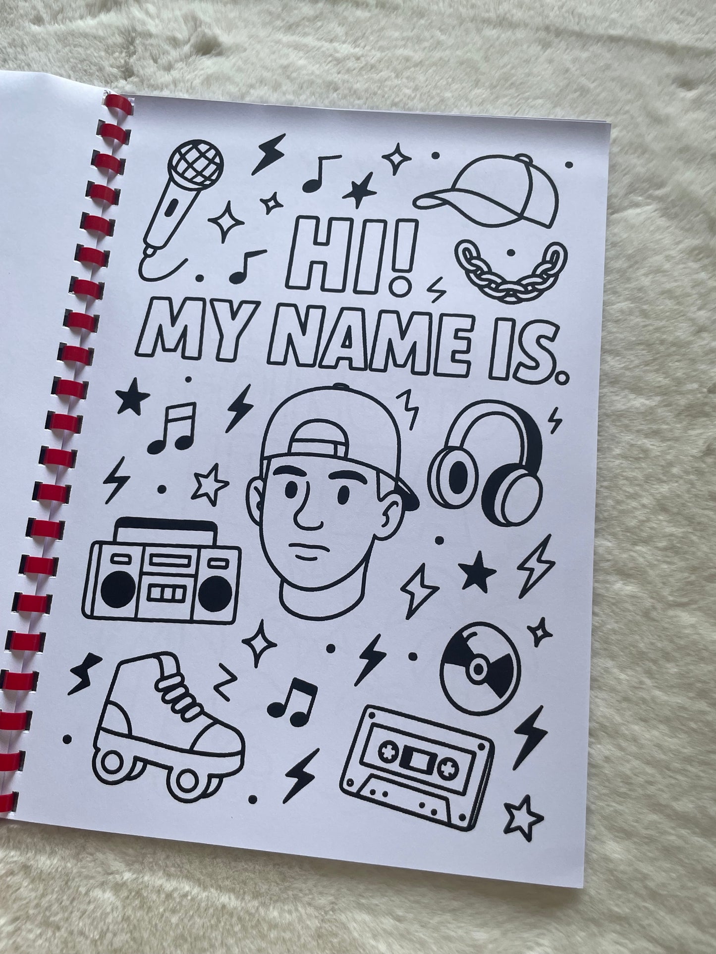 Now 90’s Music Colouring Book