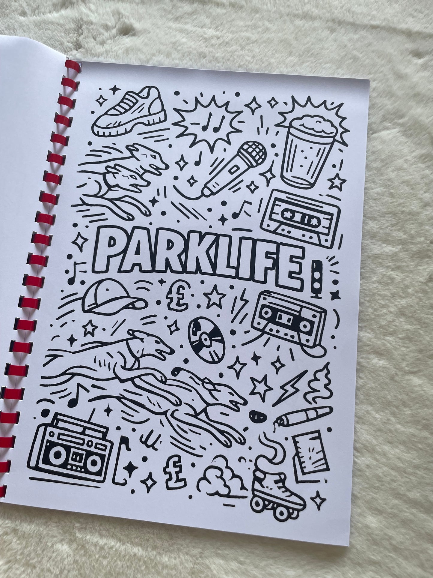 Now 90’s Music Colouring Book