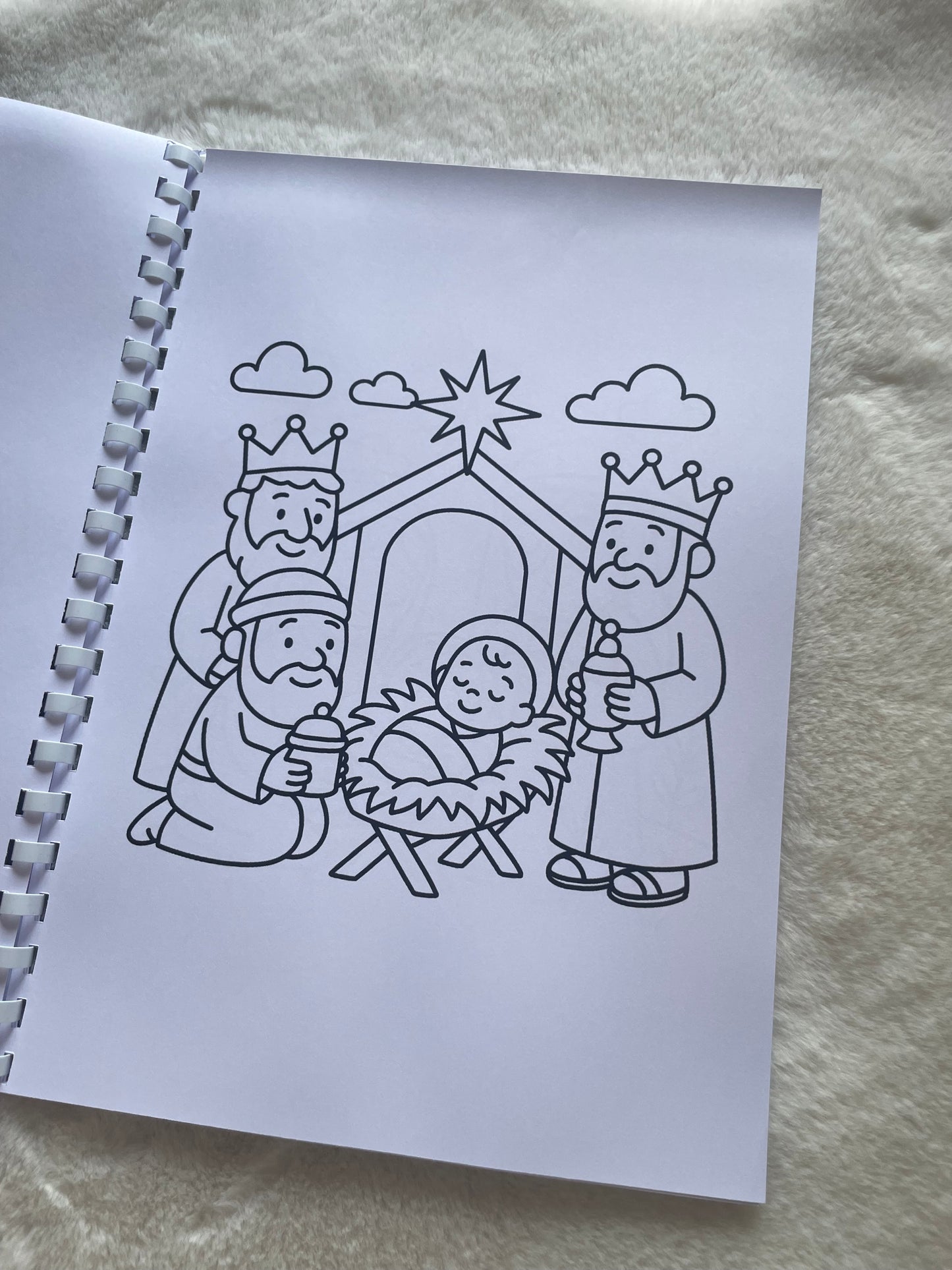 The Nativity Story Colouring Book