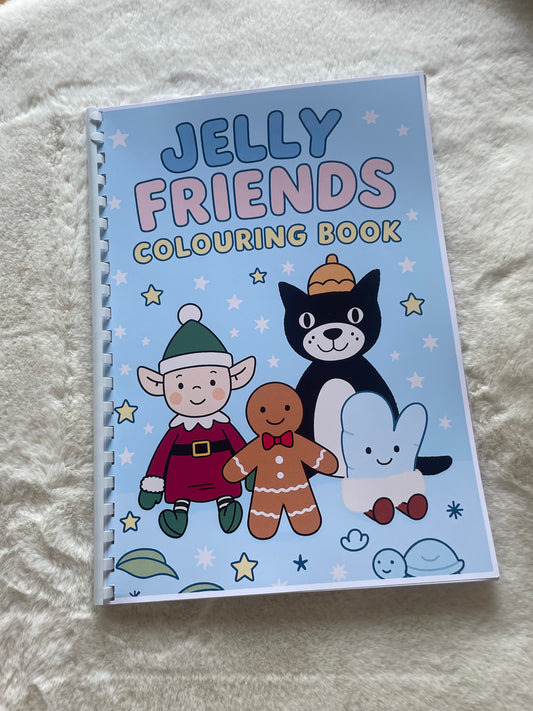 Jelly Friends Colouring Book