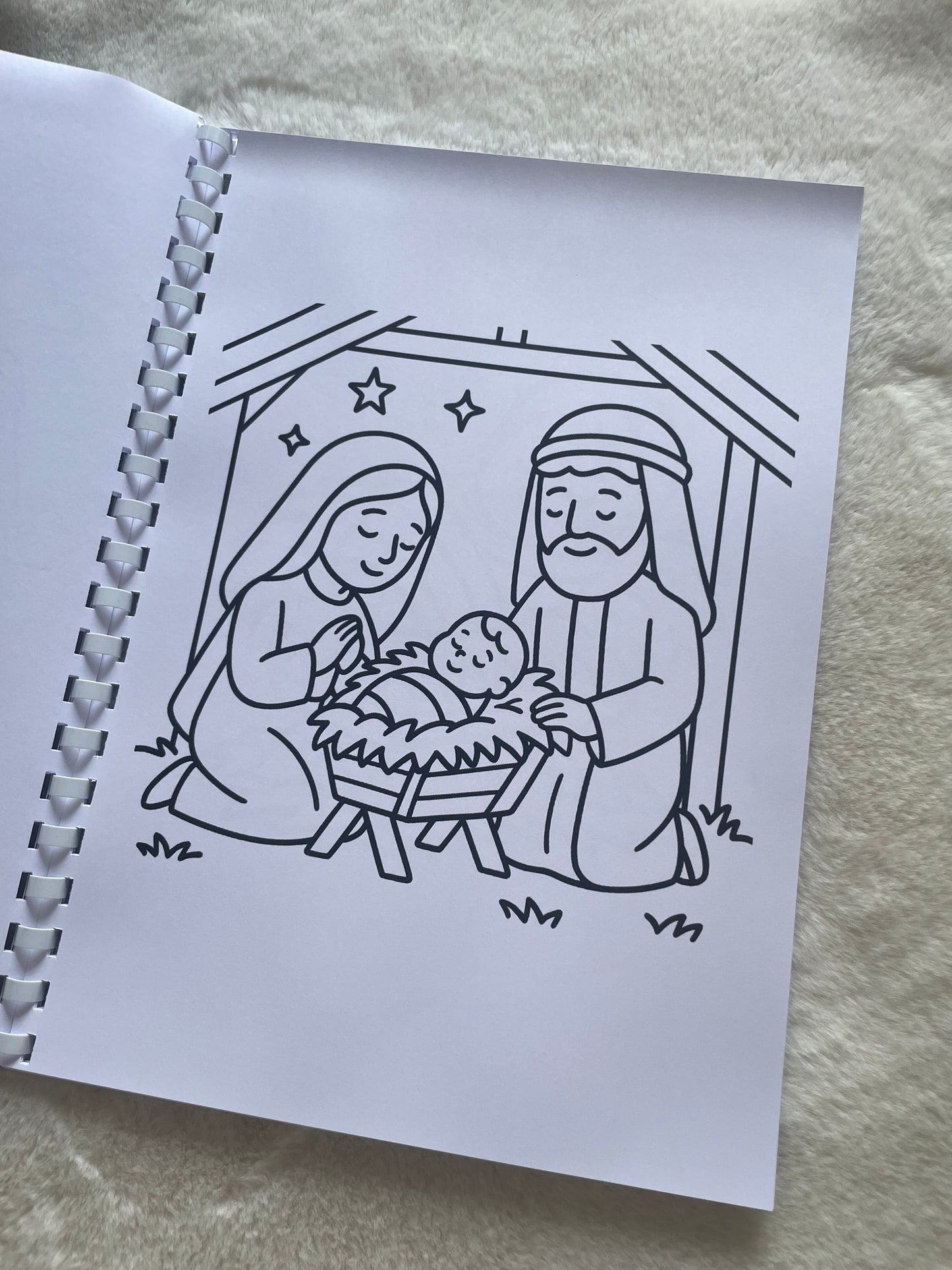 The Nativity Story Colouring Book