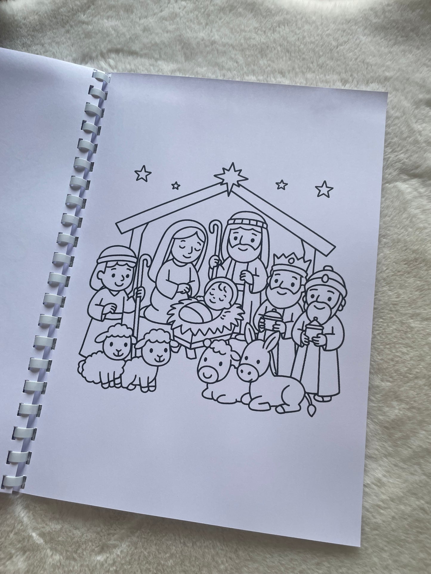 The Nativity Story Colouring Book