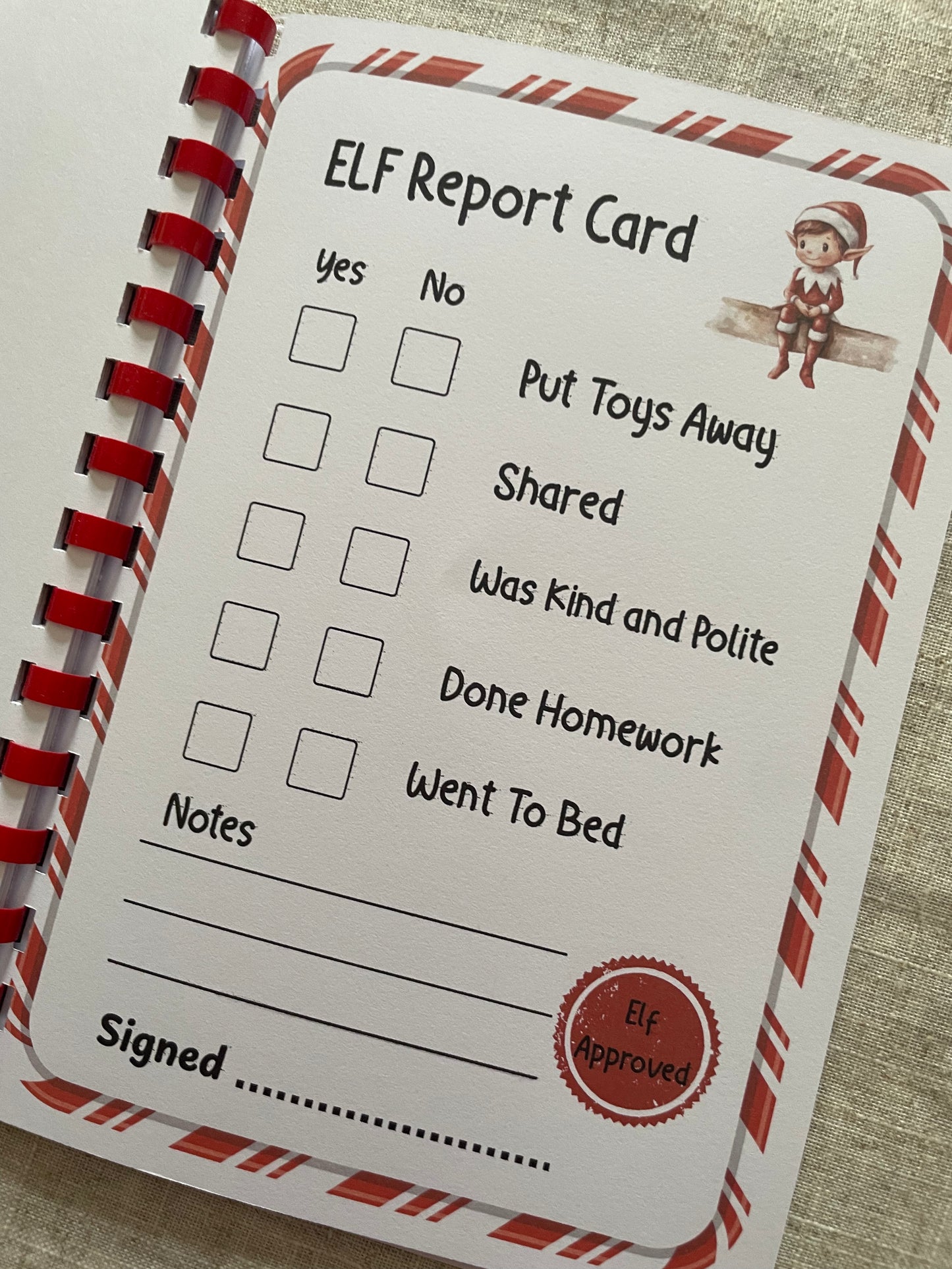 My Elf's Diary 2025, Christmas Elf Diary for Kids, Fun Daily Activities & Colouring Book