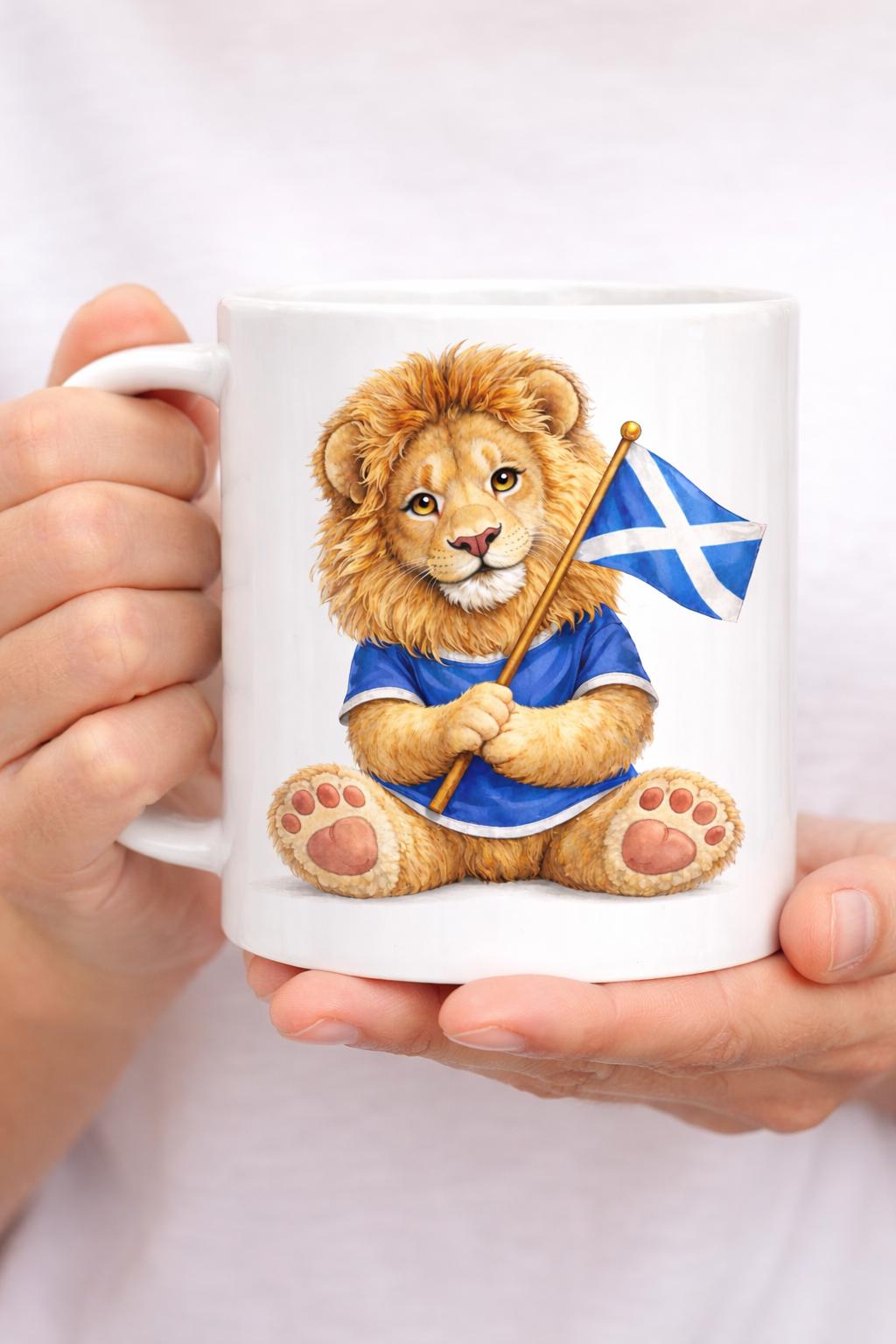 Scotland Lion World Cup PNG Bundle | Baby, Kids Football Shirt Design (Digital Download)