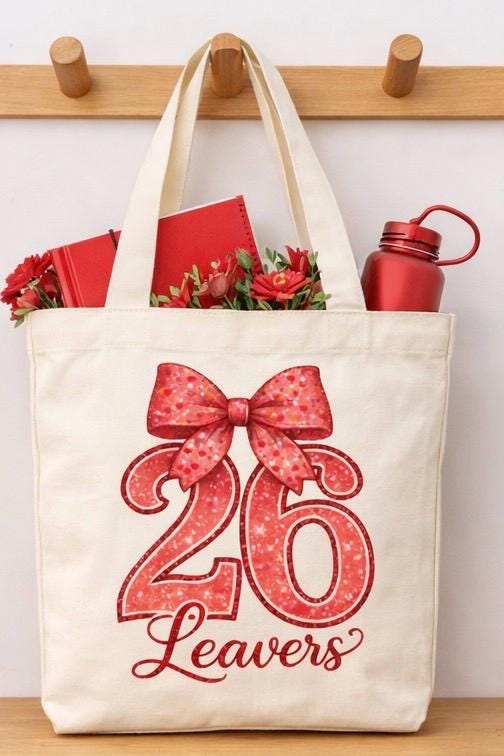 Leavers 2026 PNG | Red Bow School Design | Class of 2026 Shirt (Digital Download)