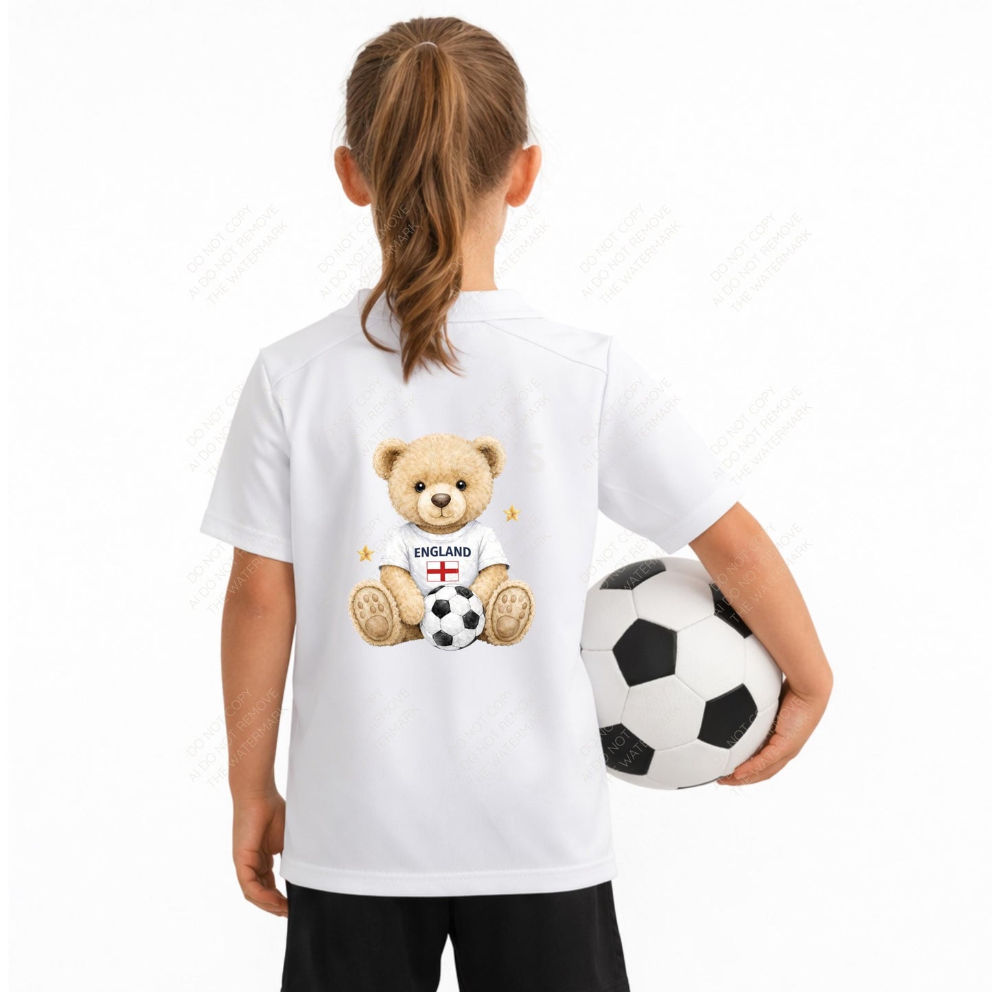 England Football Lion and Teddy three png bundle