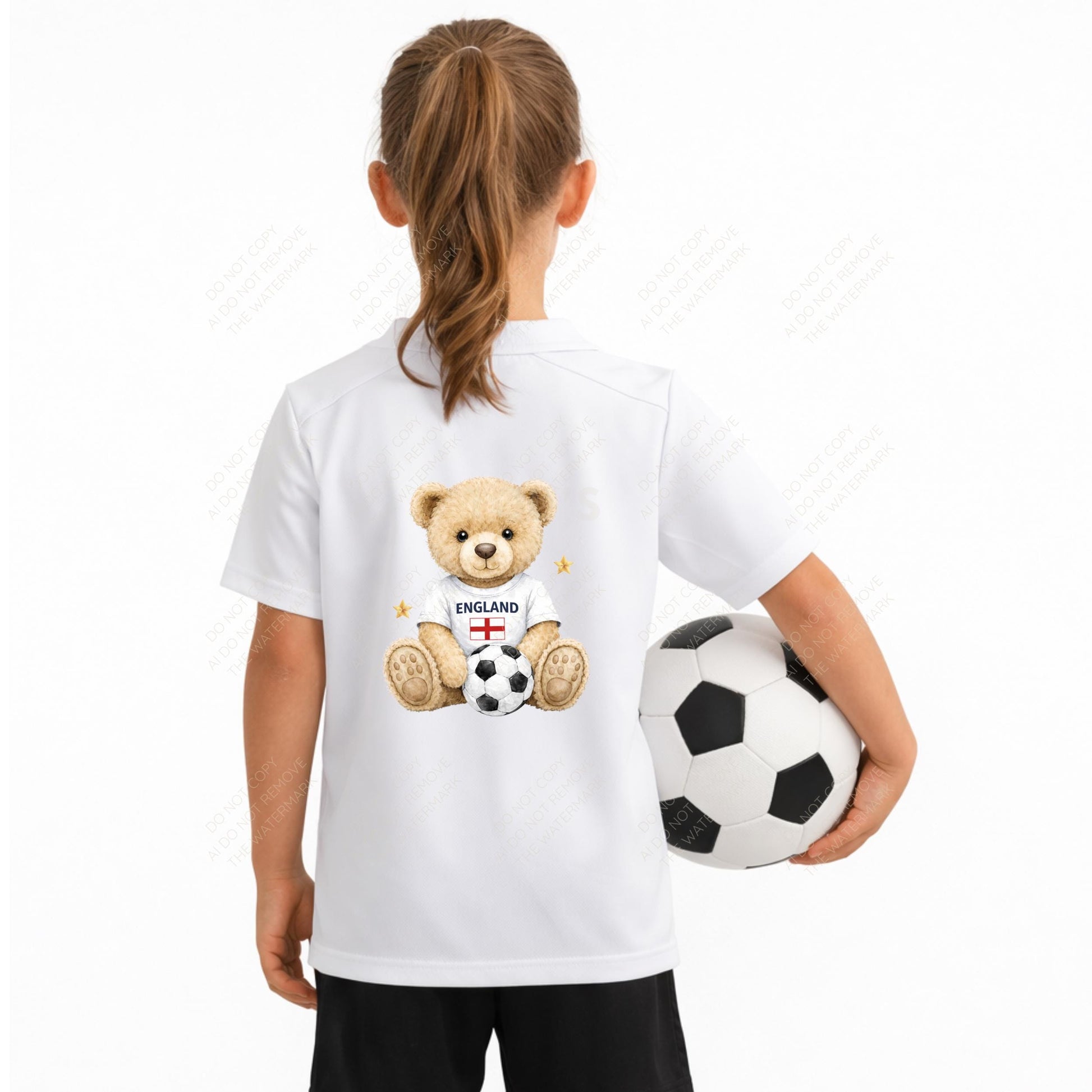 England Football Lion and Teddy three png bundle