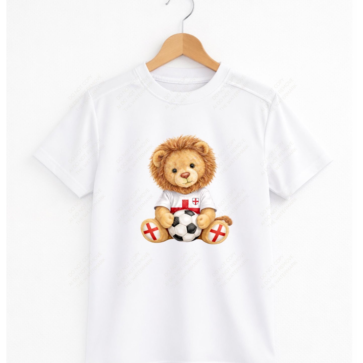 England Football Lion and Teddy three png bundle