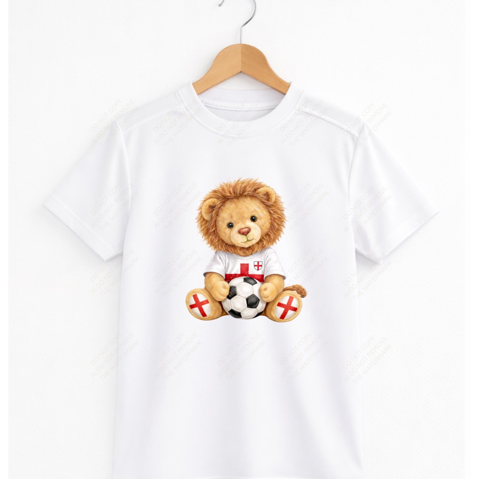 England Football Lion and Teddy three png bundle