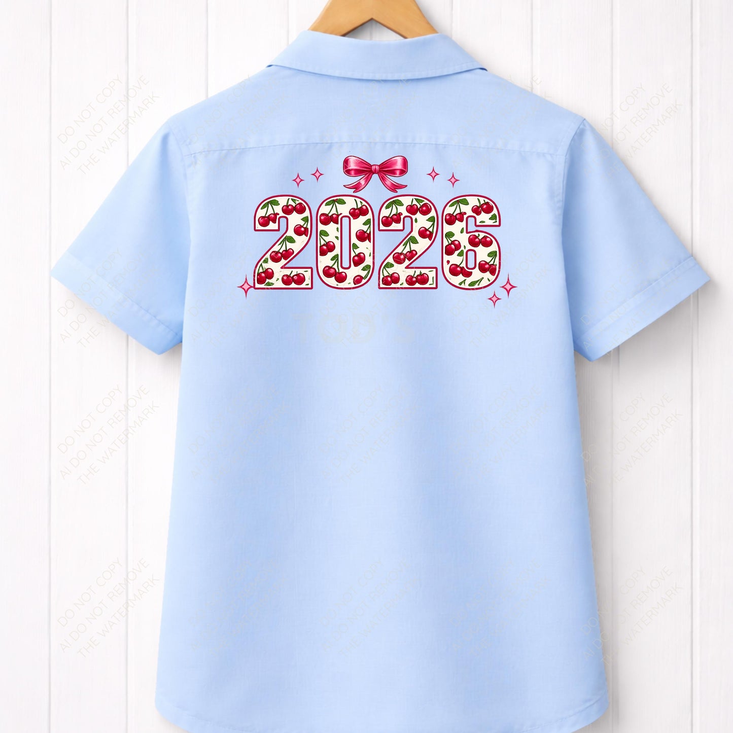 2026 Cherry Bow PNG Design (Digital Download)