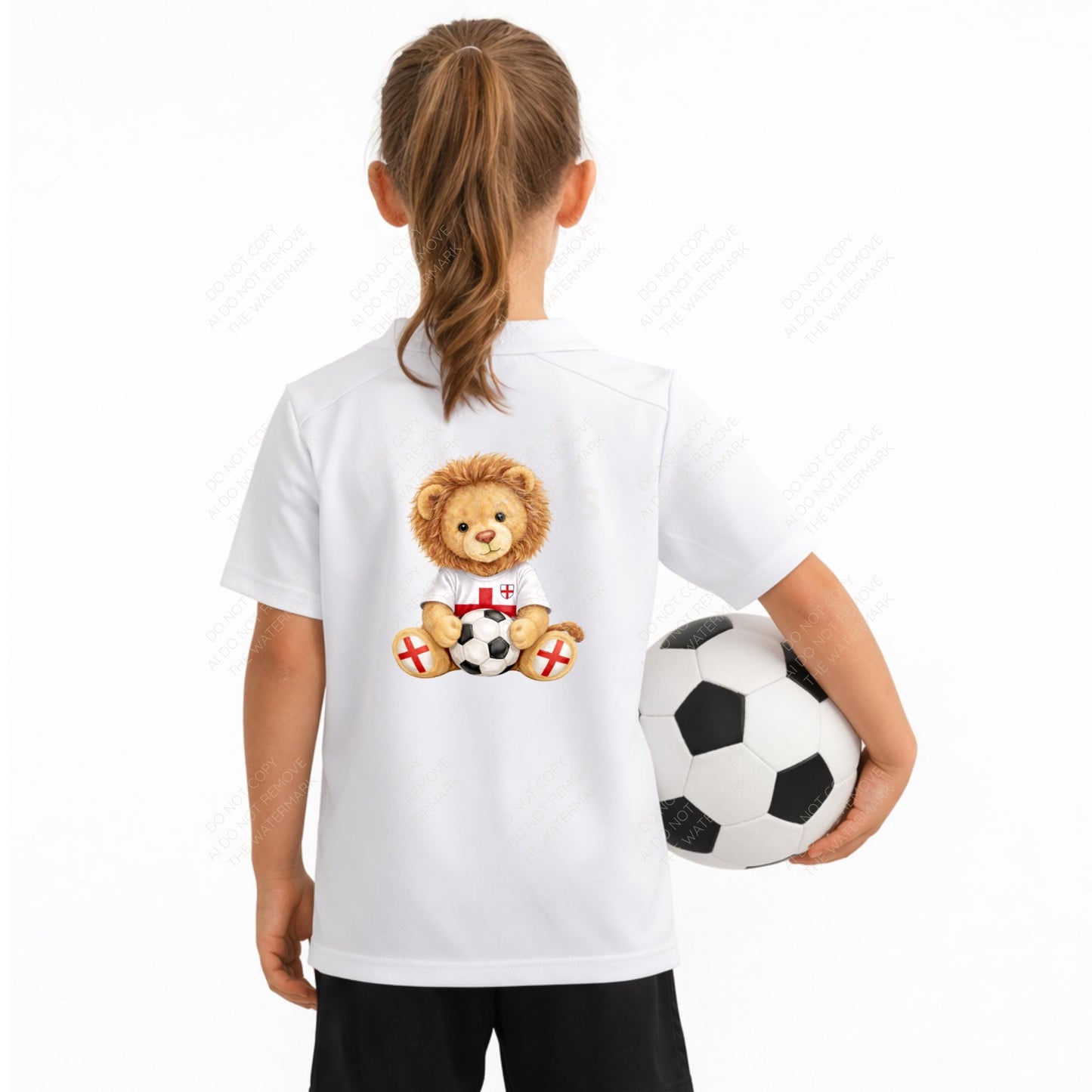 England Football Lion and Teddy three png bundle