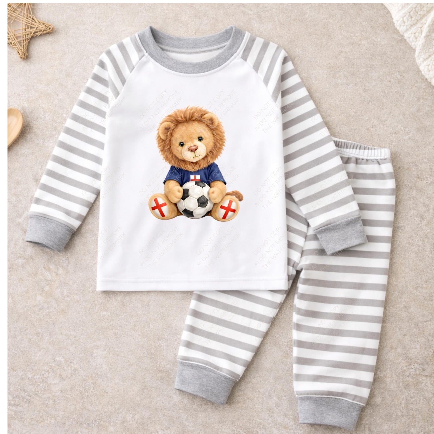 England Football Lion and Teddy three png bundle