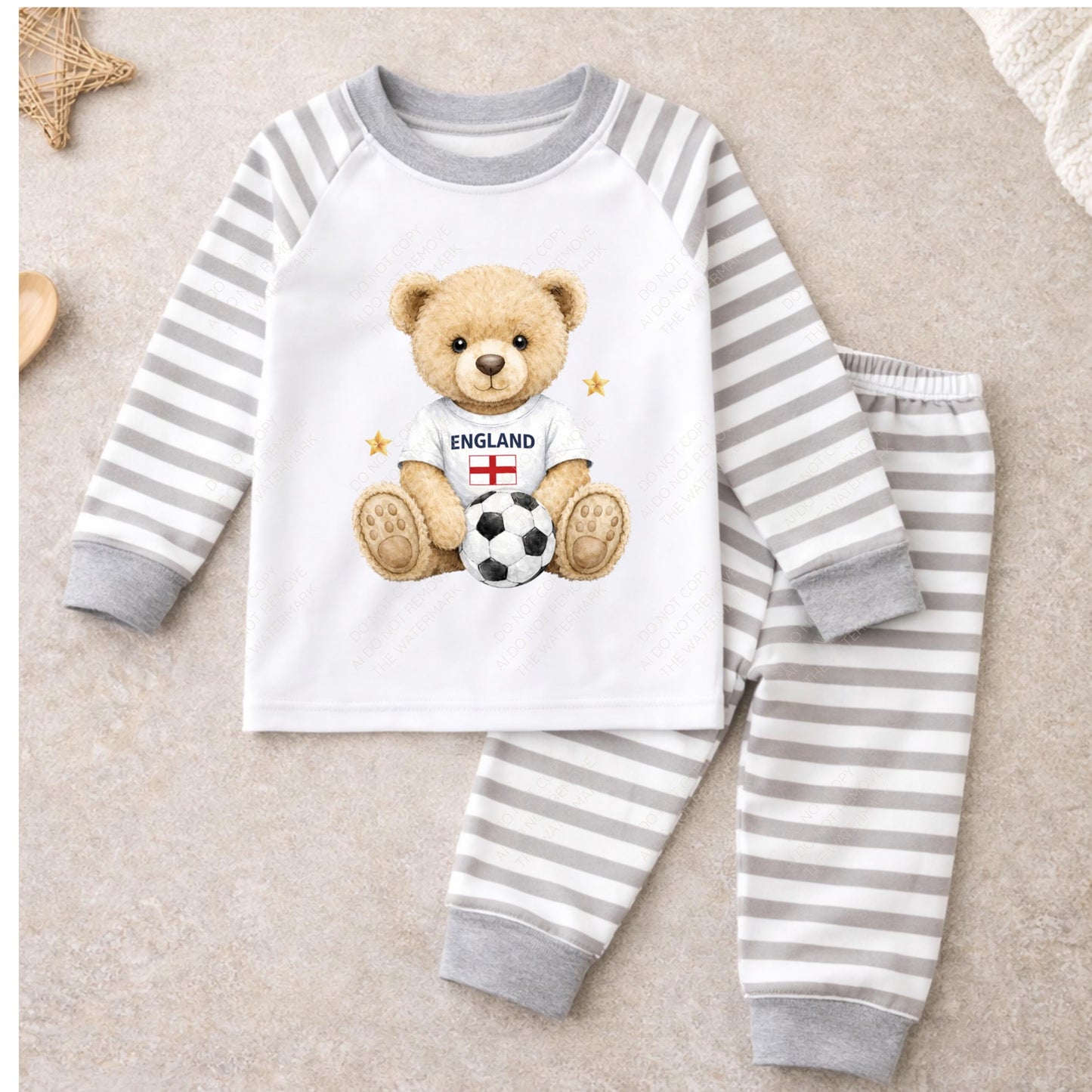 England Football Lion and Teddy three png bundle