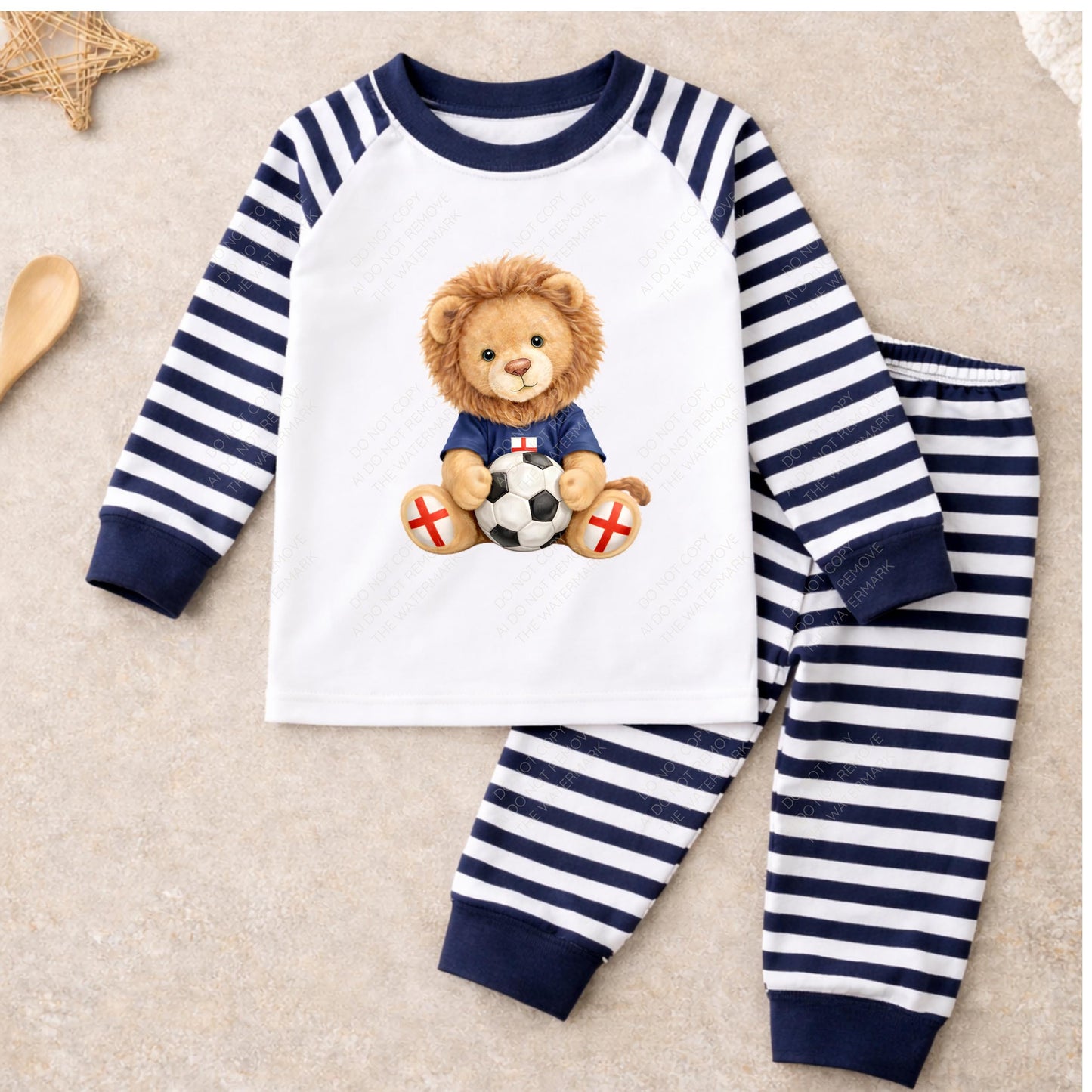 England Football Lion and Teddy three png bundle